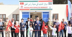 Barış Pınarı Bölgesindeki Spor Tesisleri Hizmete Açıldı
