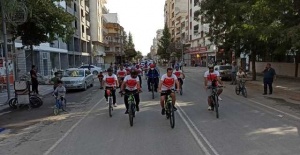 Suruç Belediyesi tarafından ilçede ilk defa Bisiklet turu düzenlendi.