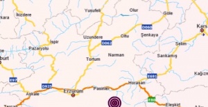 AFAD "Erzurum'da 4.7 büyüklüğünde deprem"