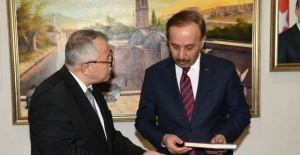 TTK Başkanı Prof. Dr. Birol Çetin Şanlıurfa Valiliğini Ziyaret Etti