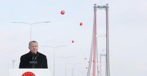 Cumhurbaşkanı Erdoğan, 1915 Çanakkale Köprüsü’nün açılışını yaptı