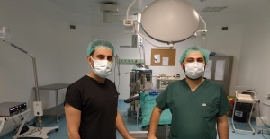 Viranşehir Devlet Hastanesine Kazandırılan Lazer Cihazı İle İlk Ameliyat Yapıldı.