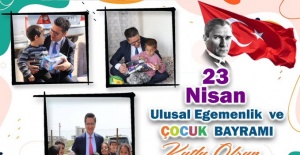 Başkan Albayrak "23 Nisan Ulusal Egemenlik ve Çocuk Bayramı kutlu olsun."
