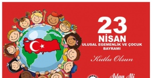Başkan Bayık "23 Nisan Ulusal Egemenlik ve Çocuk Bayramı" kutlu olsun.