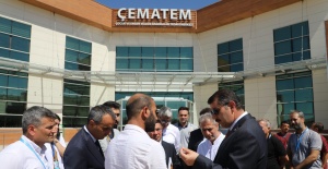 Vali Ayhan AMATEM ve ÇEMATEM'i ziyaret etti.