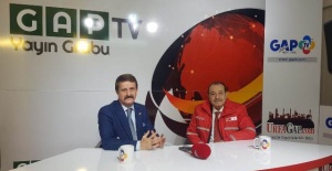 Dr.Ahmet İnan ve Kızılay ekibinden GAP TV ye iadeyi ziyaret
