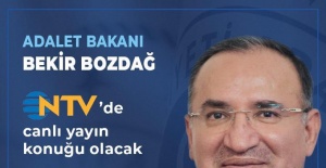 Bakan Bozdağ,NTV’nin canlı yayın konuğu oluyor.