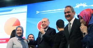 Cumhurbaşkanı Erdoğan "atamasını yaptığımız 3 bin 500 engelli öğretmenimizi tebrik ediyorum"