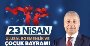 Pınarbaşı "tüm yavrularımızın 23 Nisan Ulusal Egemenlik ve Çocuk Bayramı’nı kutluyorum"