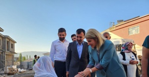 AK Parti Milletvekili Ölmeztoprak Pütürge'yi ziyaret etti.