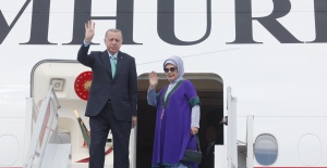 Cumhurbaşkanı Erdoğan Hindistan'a hareket etti.