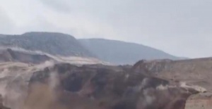 Erzincan'da Toprak Kayması!